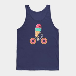 Donut Bicycle Tank Top